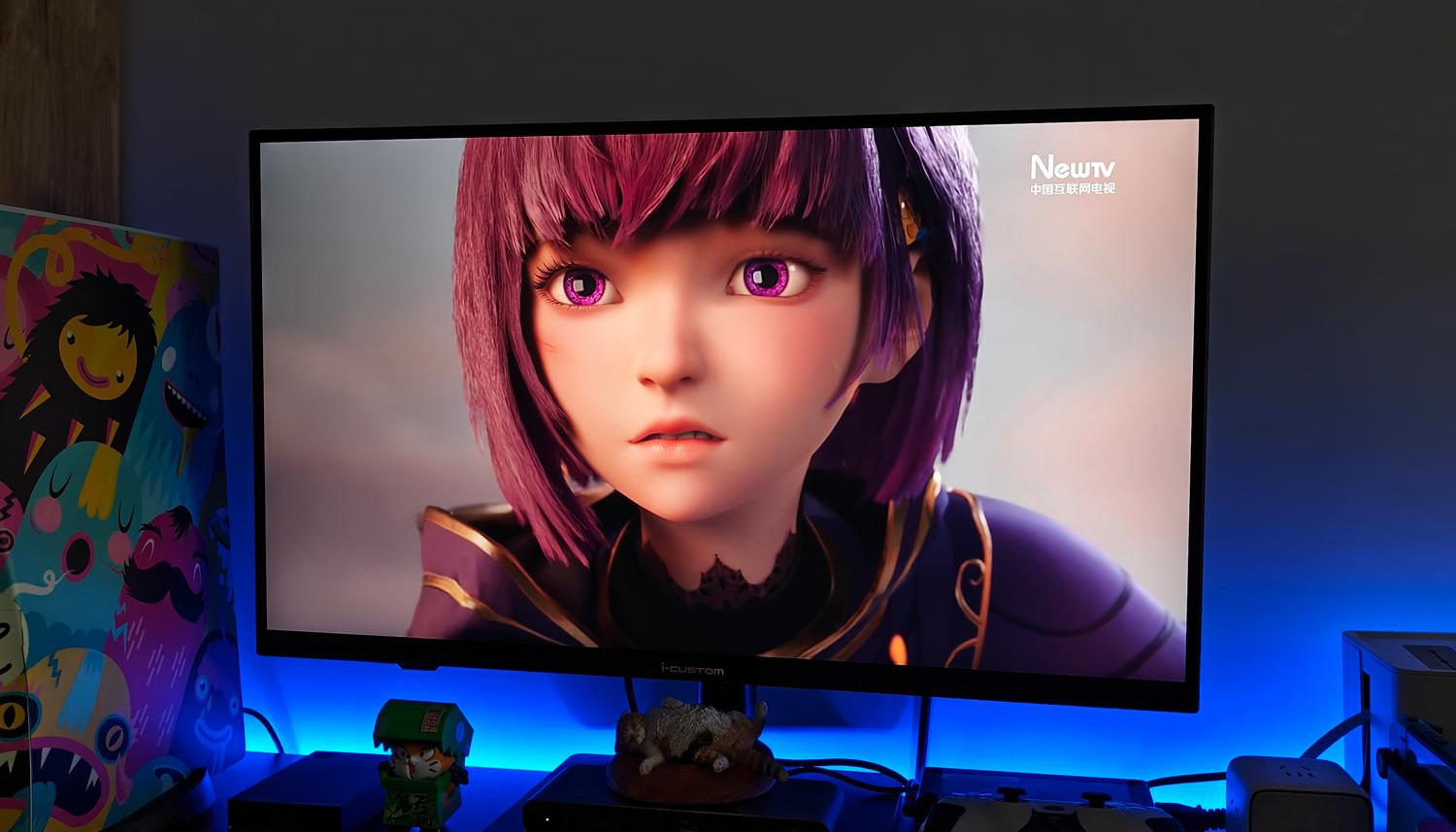 如何轻松实现追剧+游戏需求？元创师,icustom4K智慧显示器H28