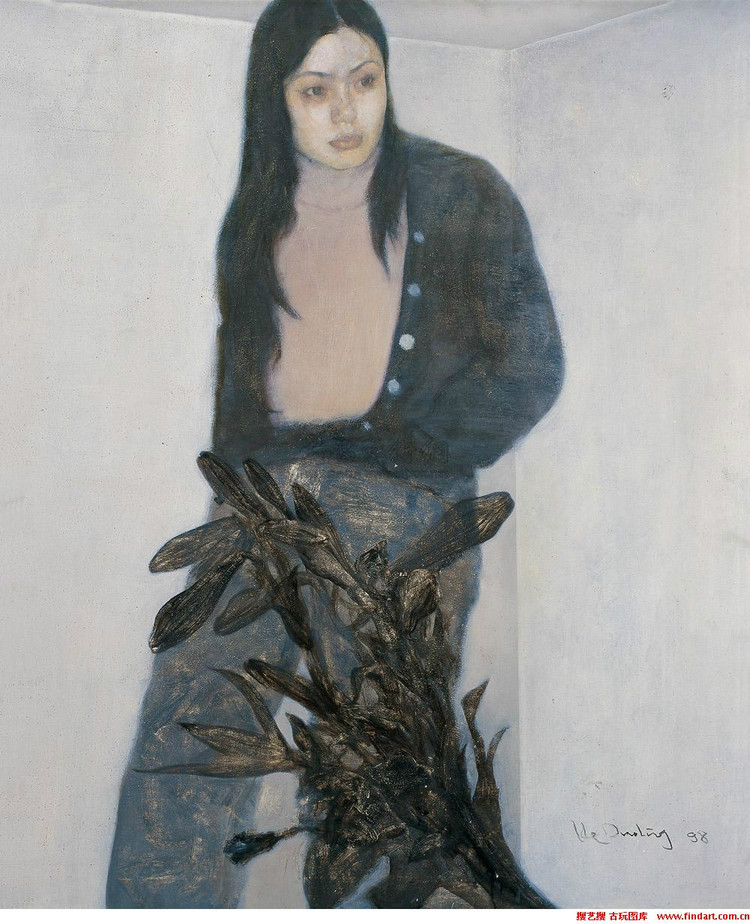 何多苓俄罗斯写生油画,何多苓油画2007