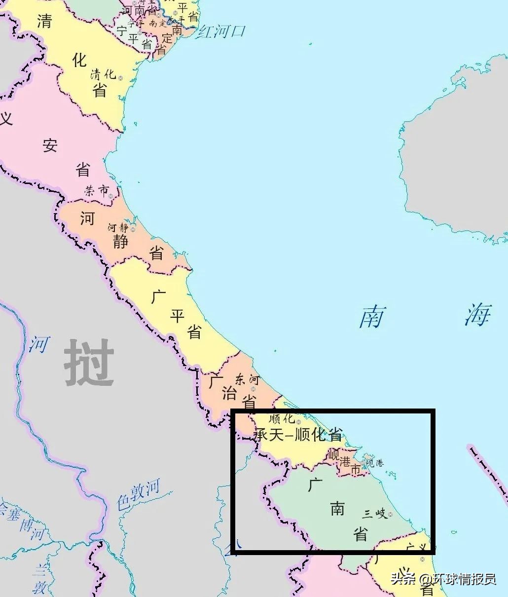 越南为什么称自己东亚,越南为什么又叫南越