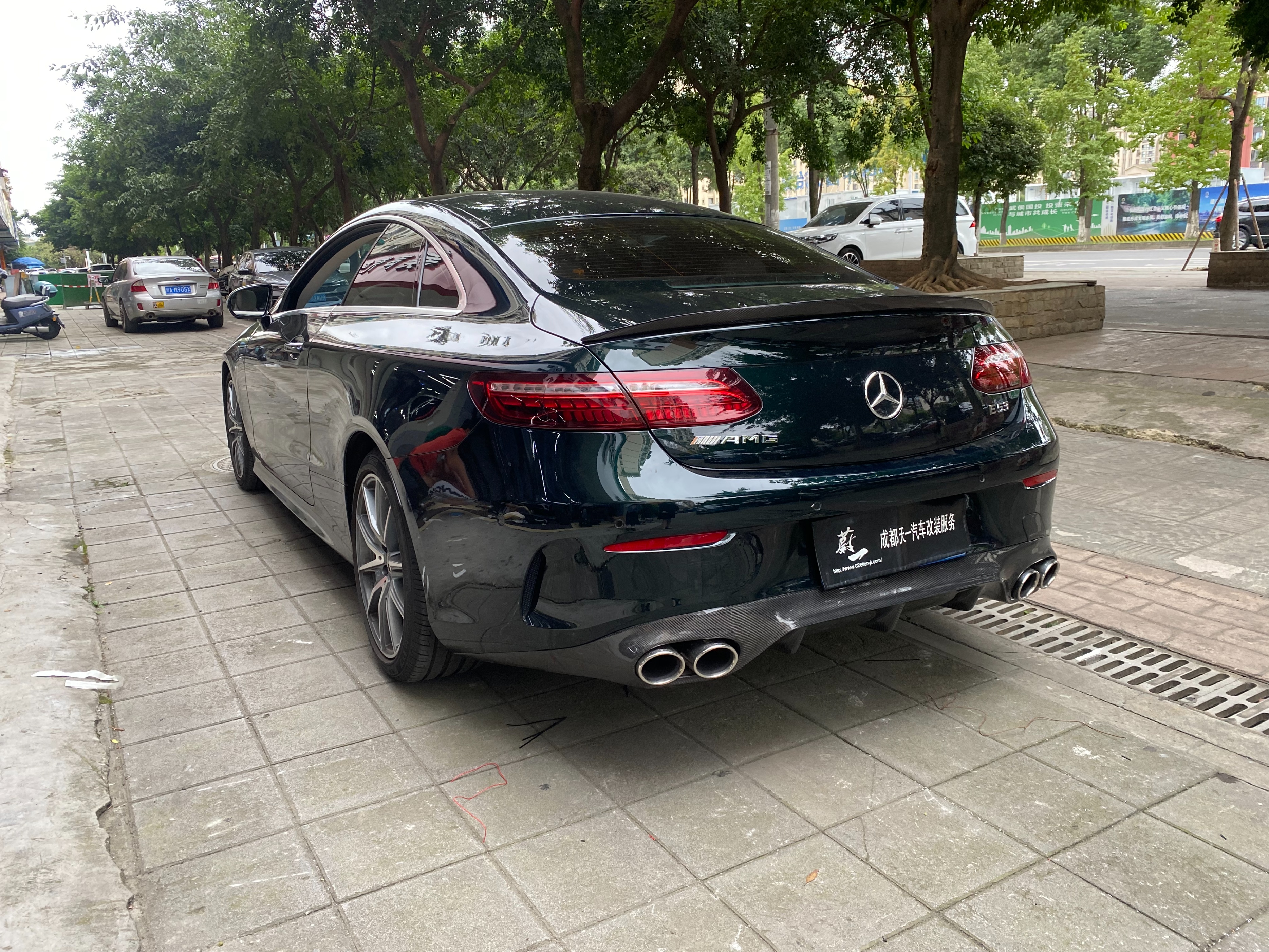 新款奔驰e级改排气,成都奔驰e升级