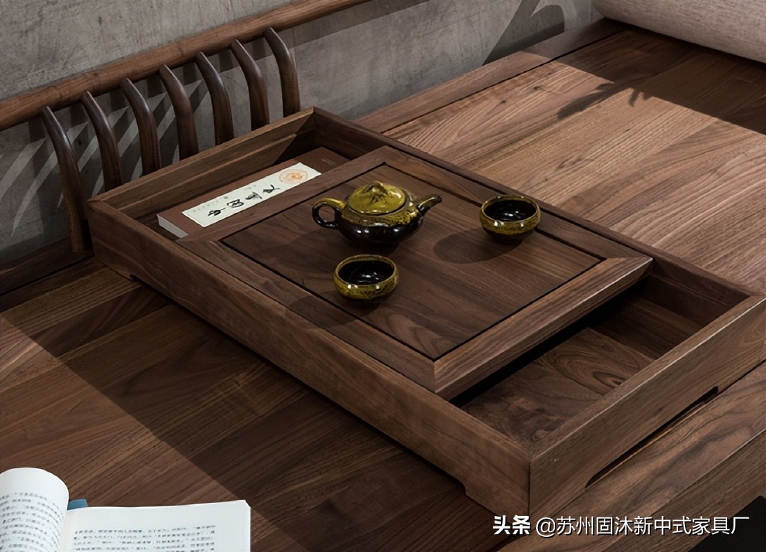 禅意新中式原木大平层,新中式原木禅意软装元素