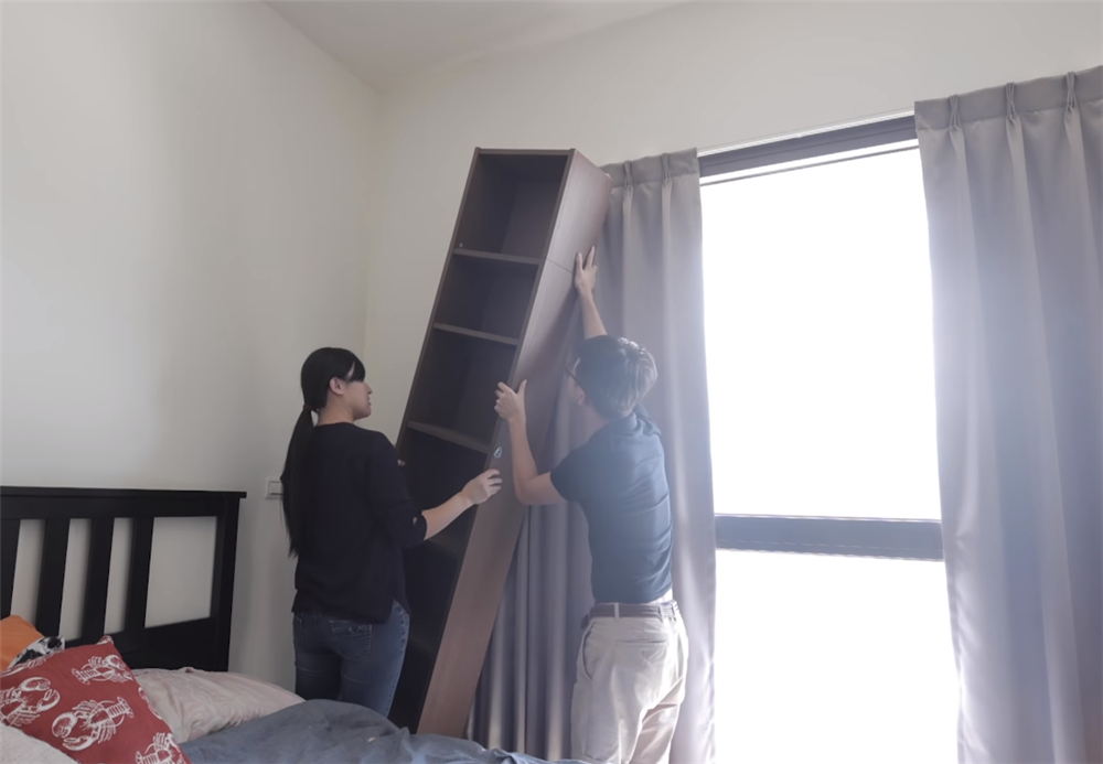 小两口用3天时间，将13㎡杂乱卧室变成森系风，网友：心服口服