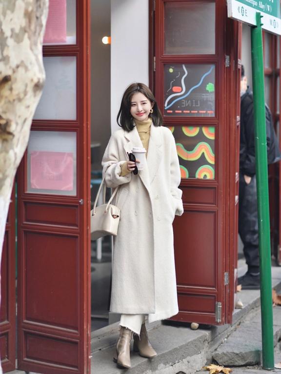 冬天穿大衣配什么耳饰,冬季穿大衣戴哪款耳环显气质