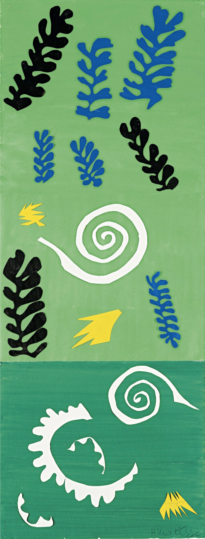 怎么画亨利马蒂斯这个人,亨利马蒂斯剪纸