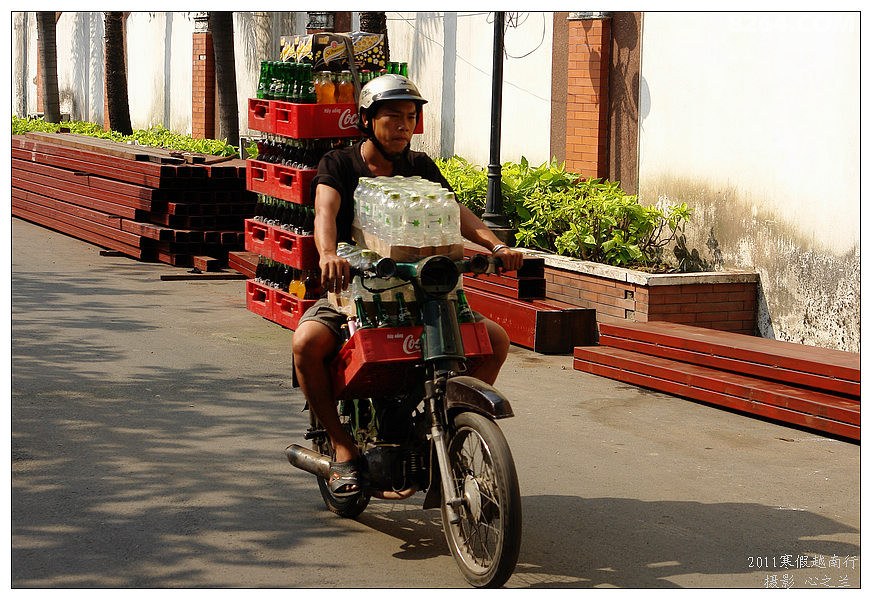 越南旅游者胡志明,胡志明市百年邮局