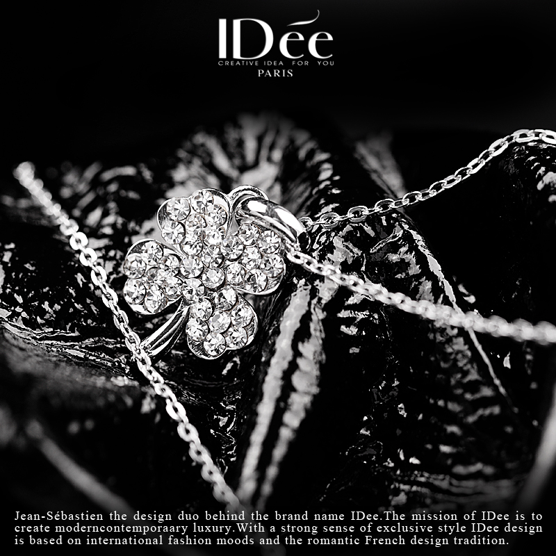 四叶草灵动项链,四叶草得物绝美项链