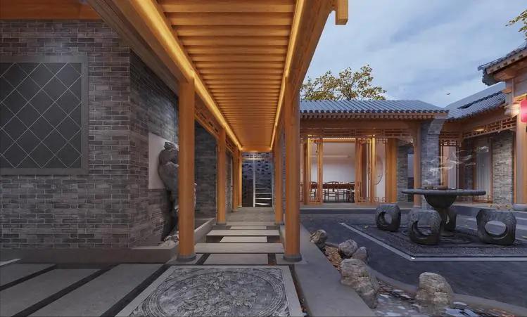 四合院房屋建筑的布局特点,18*18的四合院怎样布局才好看