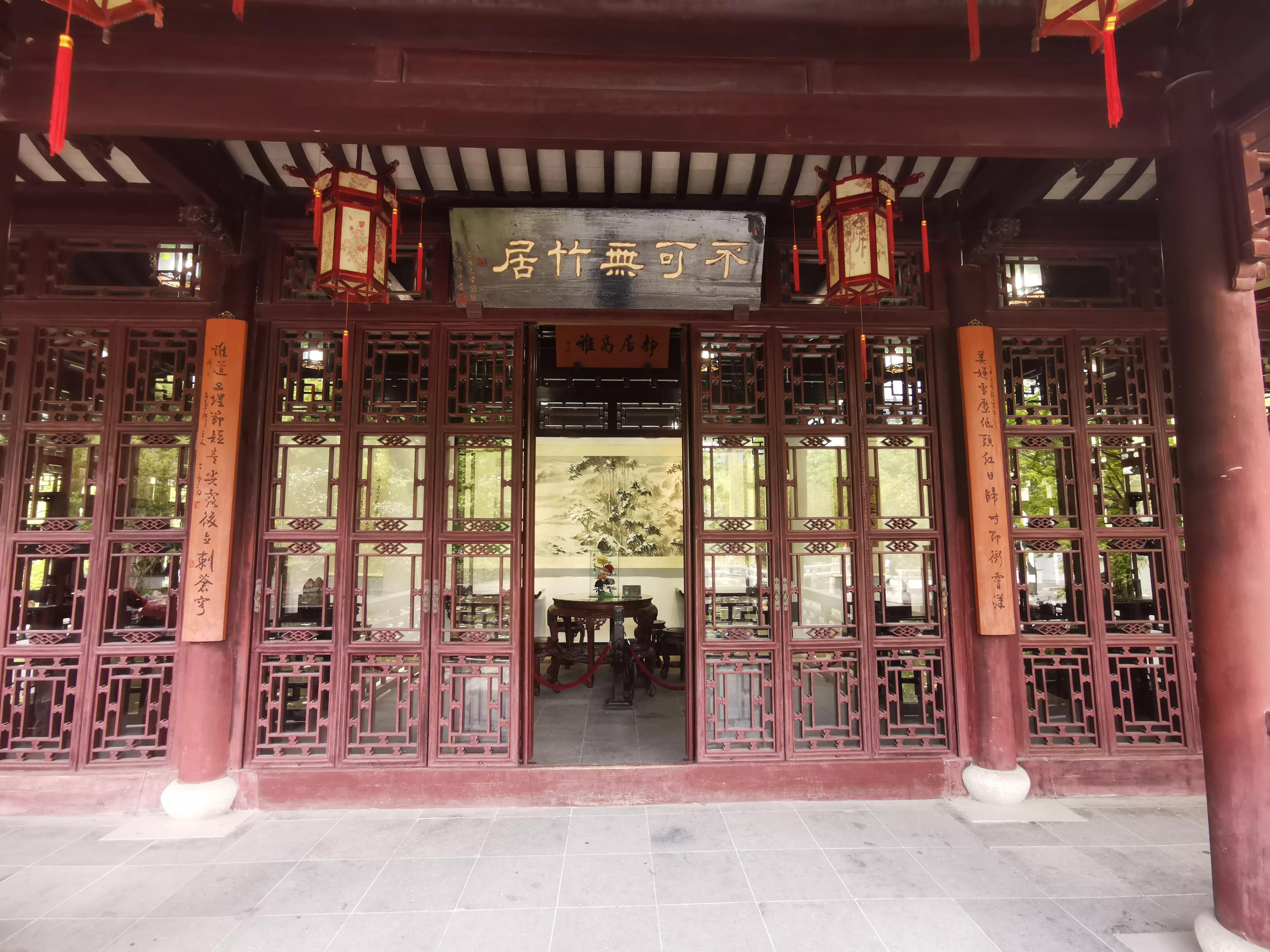 上海园林古猗园,上海古猗园留下美丽景色