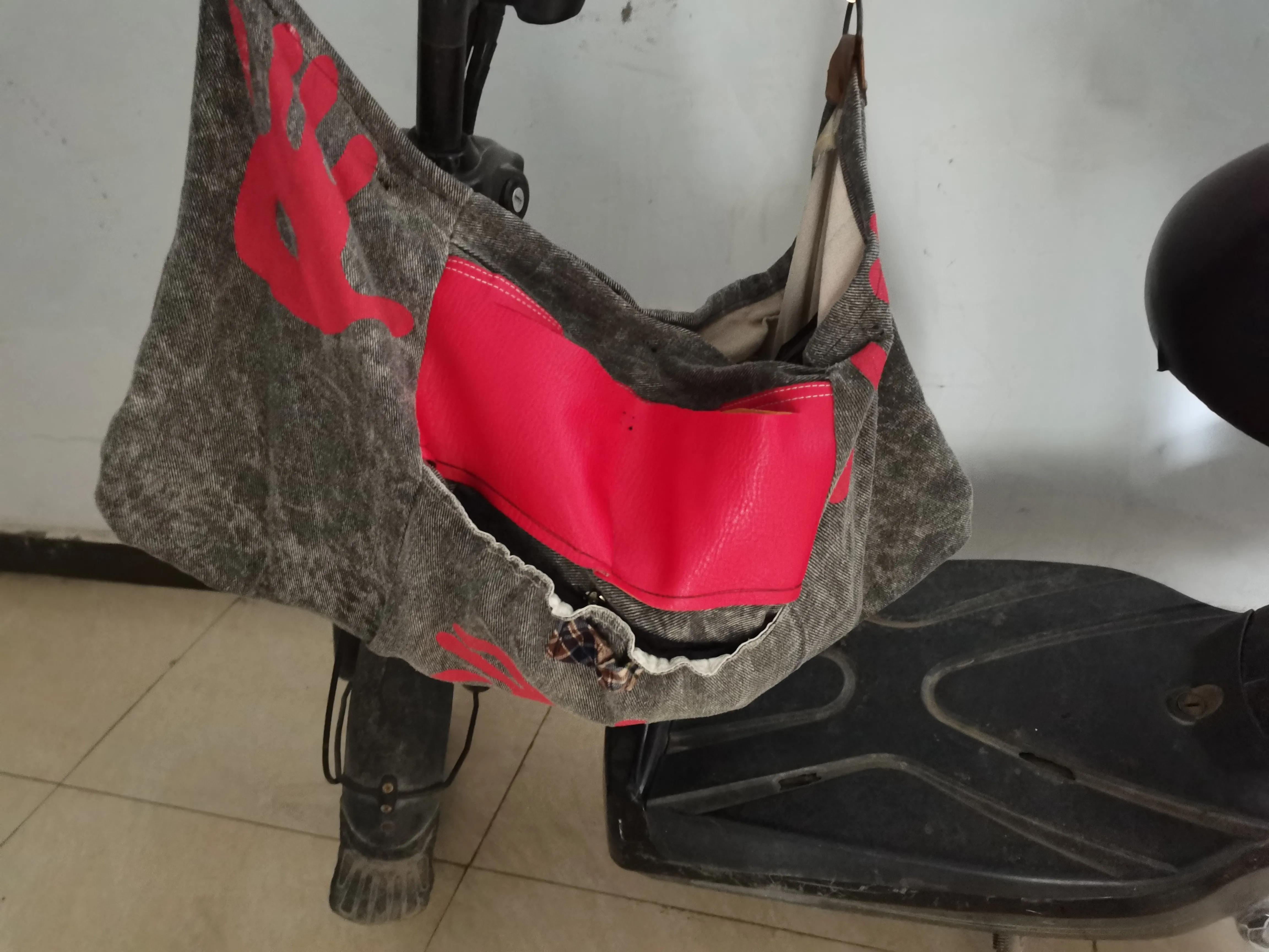 闲置牛仔裤改造包包,闲置包包改新款