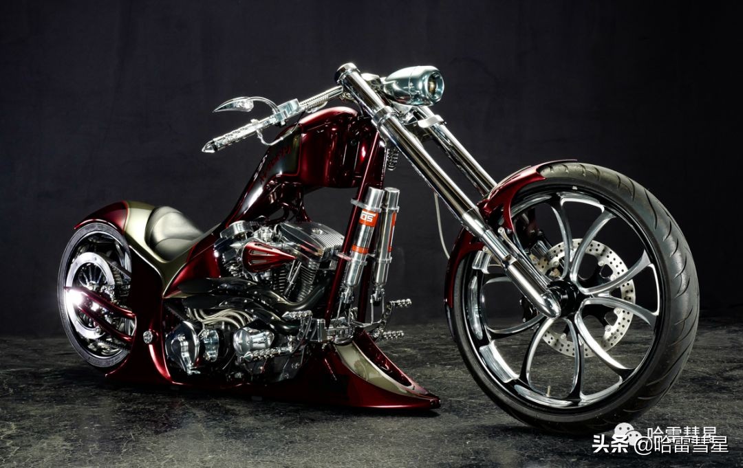 终极炸街利器！300宽胎定制Chopper