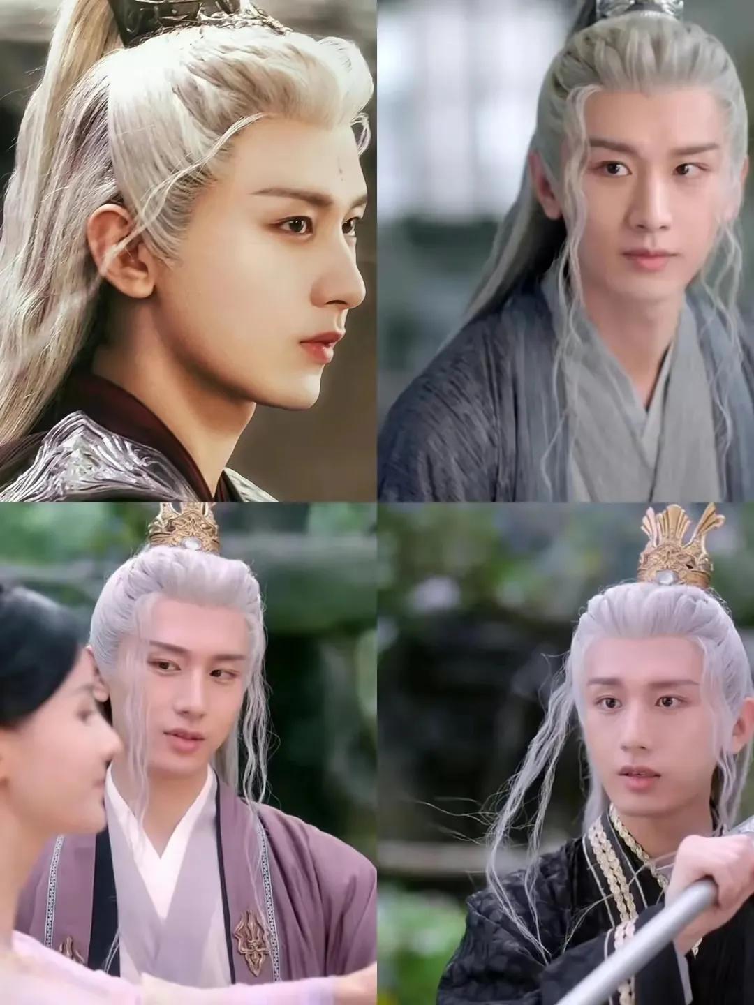 长发古装披发发型简单扎法,古装男头发少剪什么发型好看