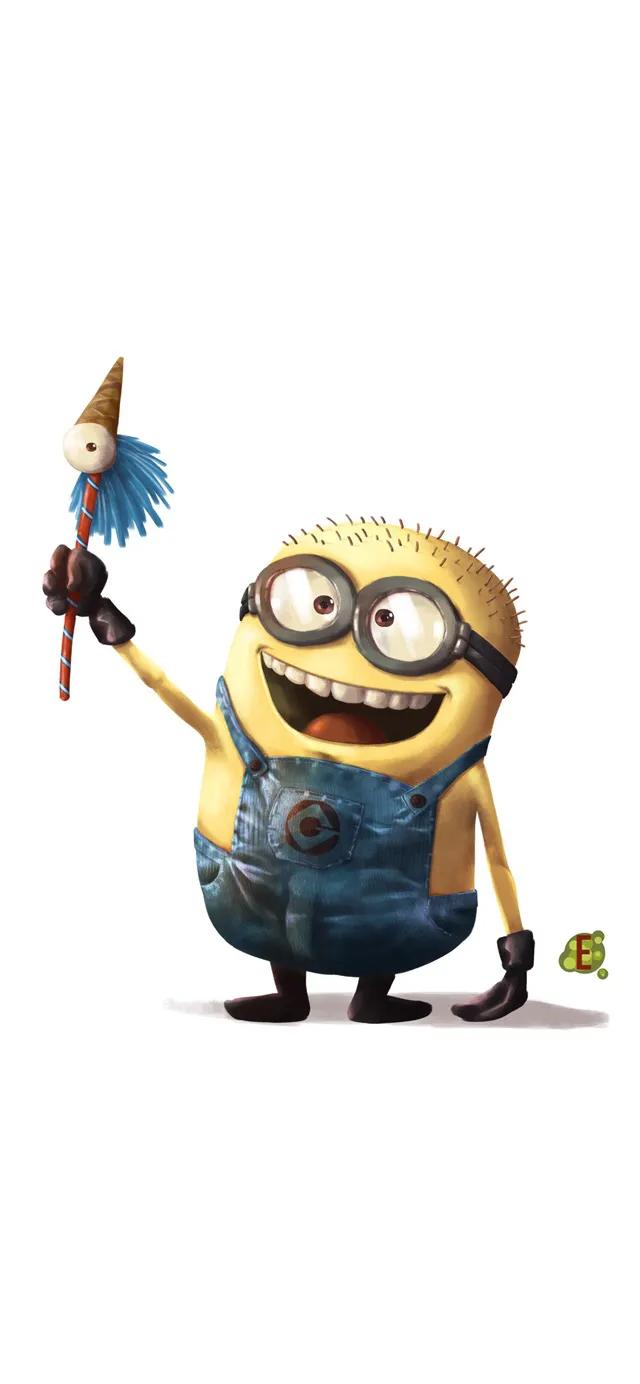 分享桌面壁纸小黄人,会说话的小黄人壁纸