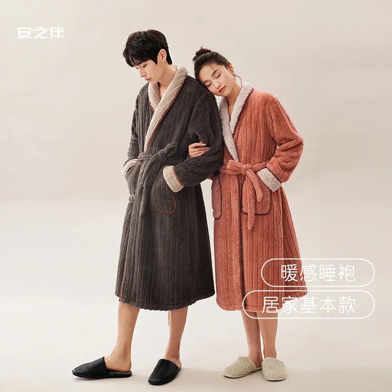晒出你保暖又好看的睡袍,最流行的睡袍冬季厚款