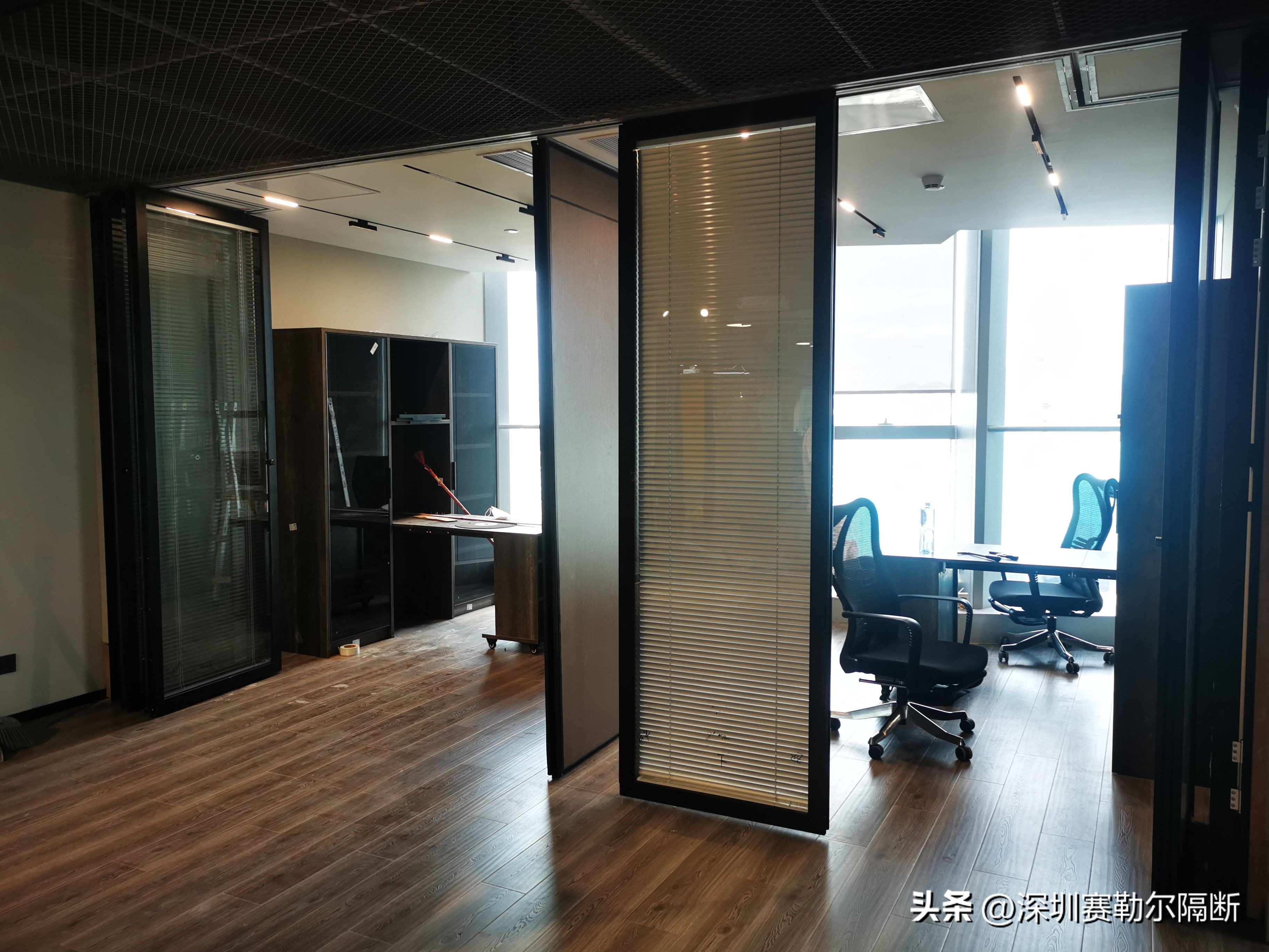 中空百叶玻璃隔断制作教程,双玻百叶玻璃隔断安装教程