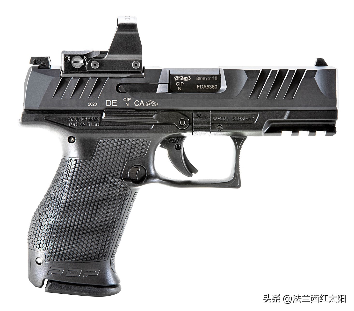 瓦尔特7.65毫米PP型手枪,瓦尔特P38手枪后续枪型