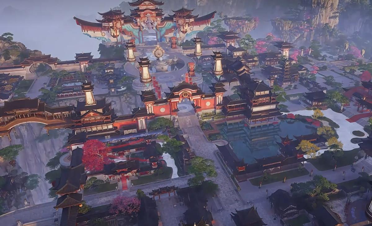 诛仙世界看风景,诛仙世界风景