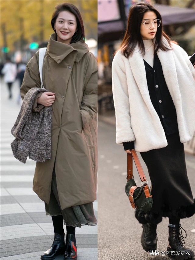 素人街拍高挑的妹子走路带风,素人短裤短裙牛仔裤穿搭街拍