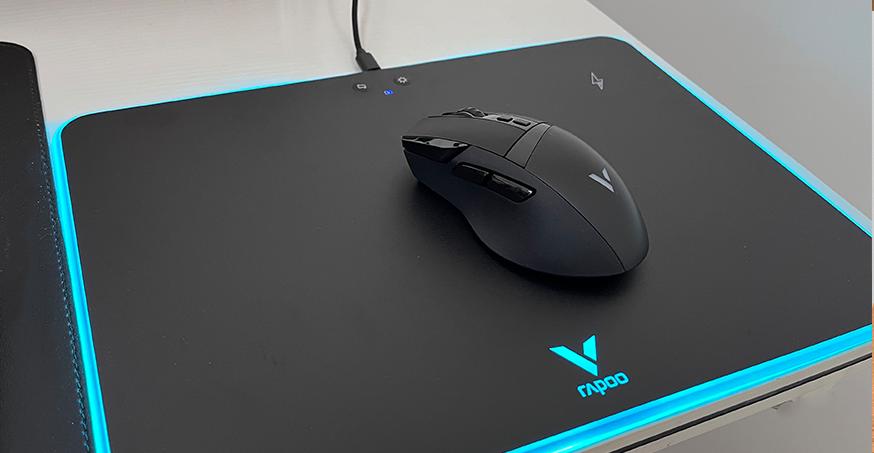 雷柏v10rgb鼠标垫中间凸起,雷柏v30w有线无线双模rgb游戏鼠标