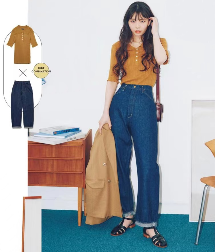 一条牛仔裤解决今夏所有搭配,这才是冬季牛仔裤的穿搭技巧