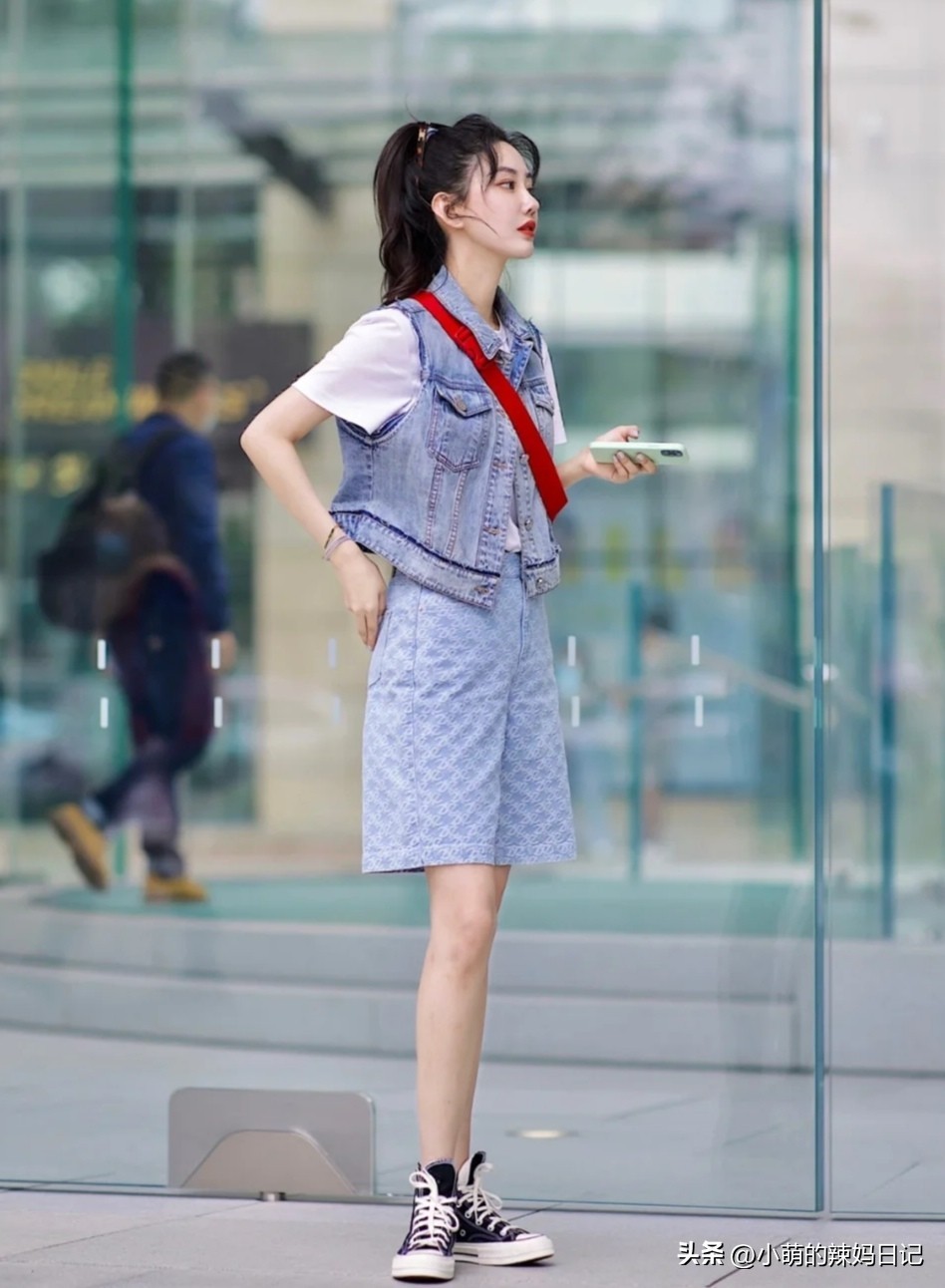 裤型很好的老爹裤,爷爷款裤子推荐