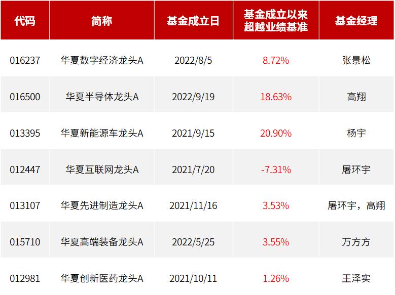 华夏龙头行业混合基金,追求极致的公司