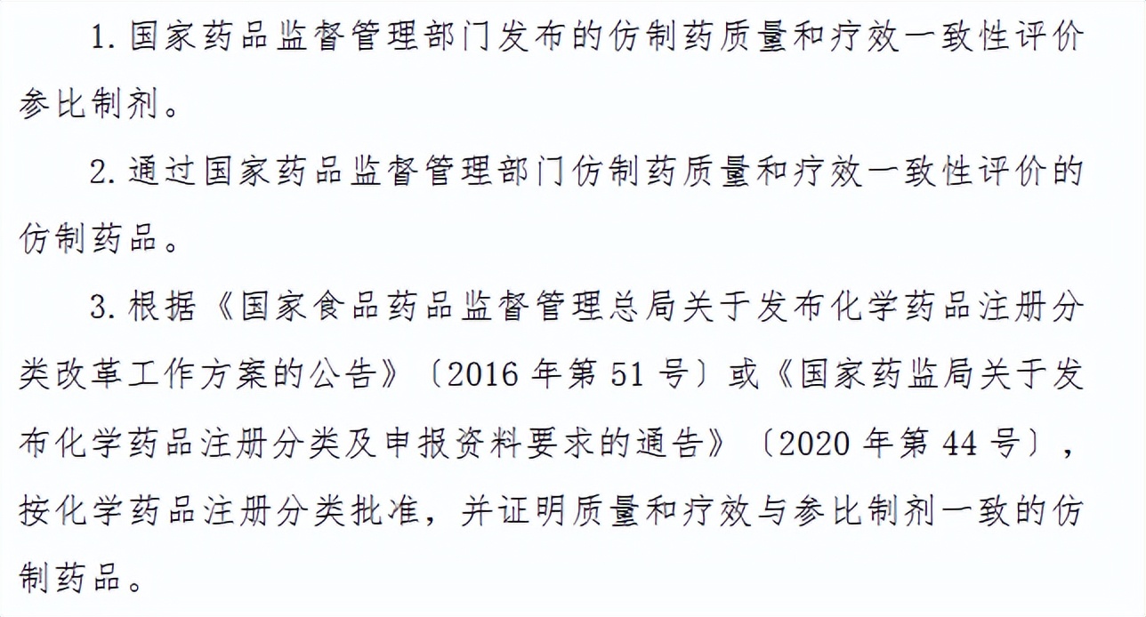 第七批国采目录公布,国采入选规则