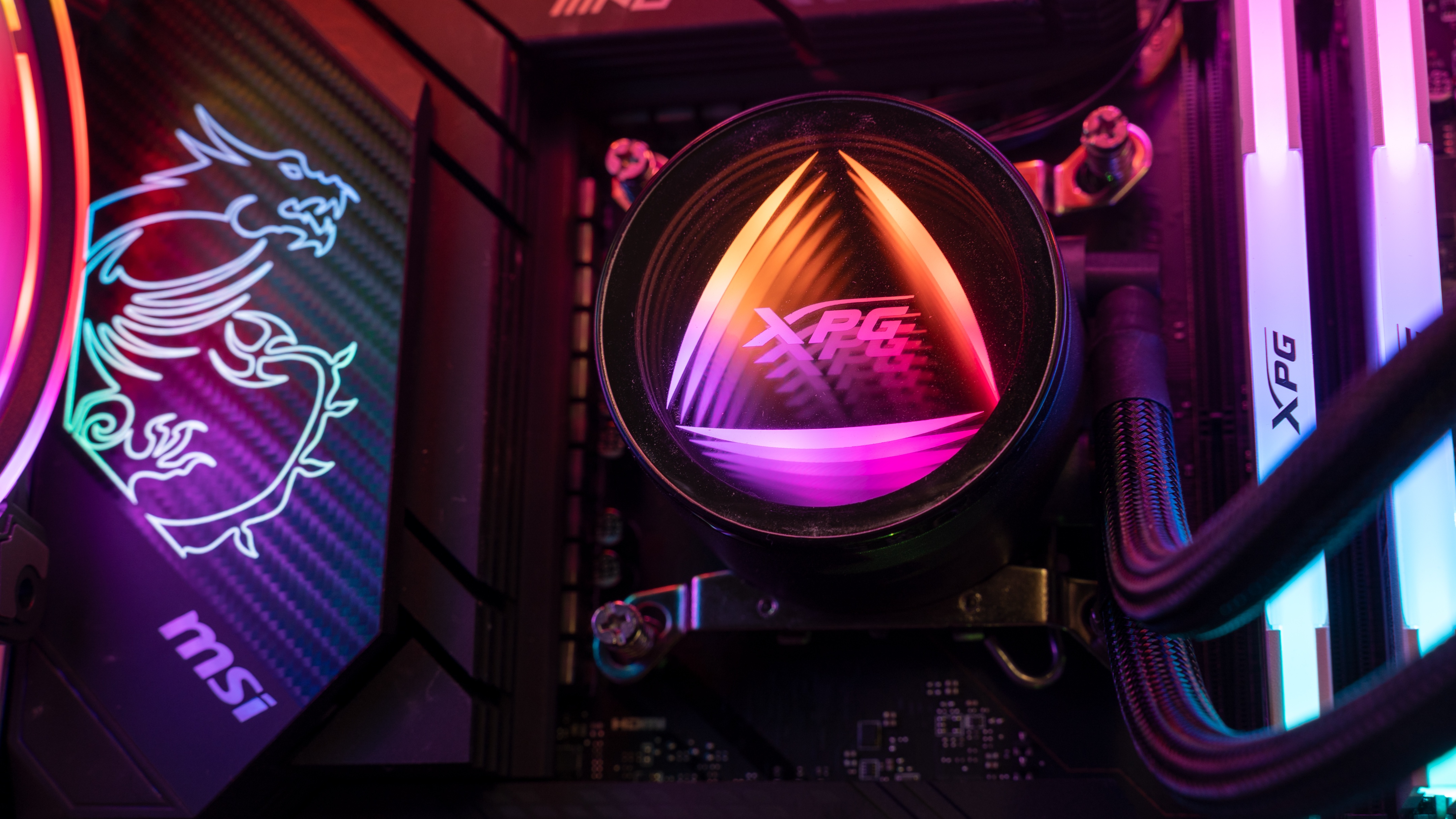 rgb全家桶白色顶配,rgb全家桶组装电脑最强配置