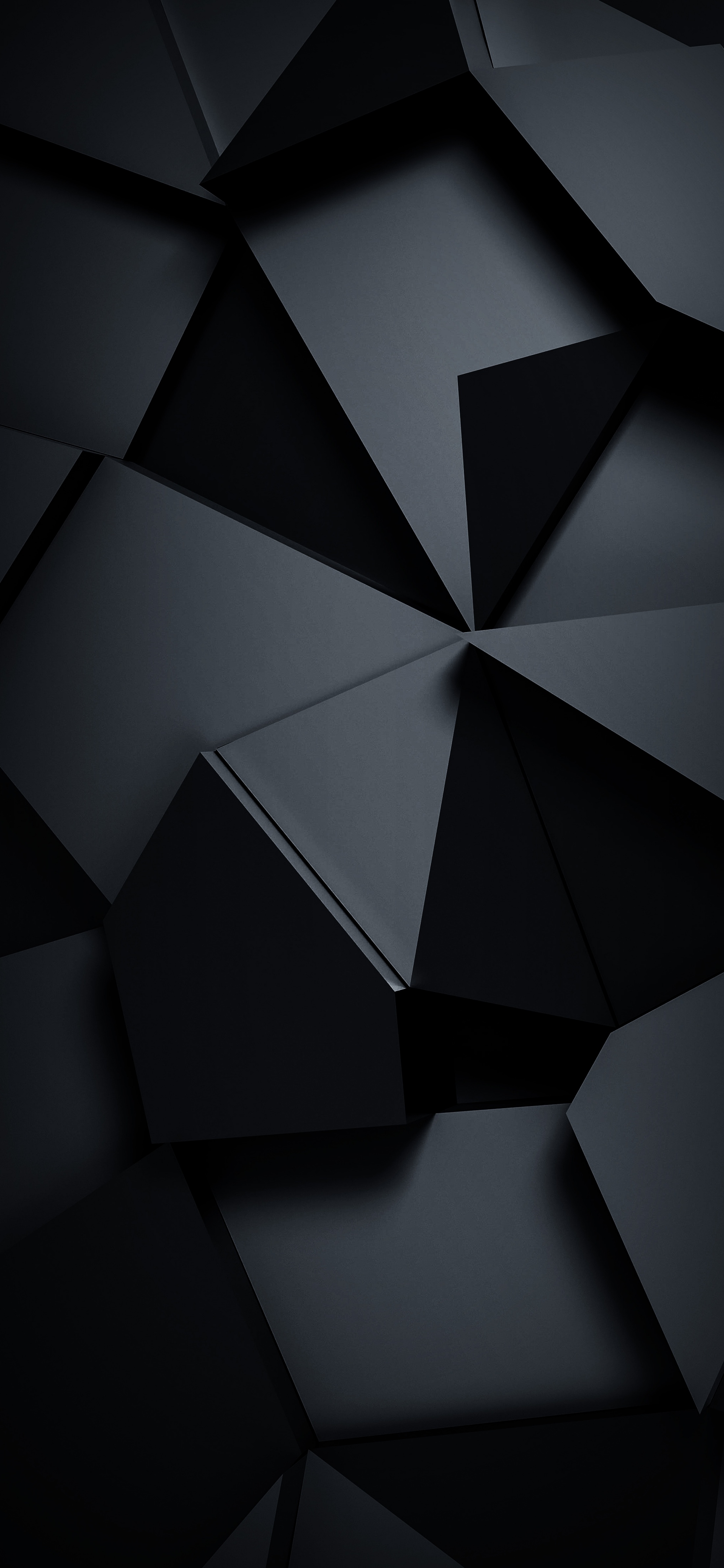 壁纸超清4k立体手机壁纸,曲面屏立体感超清黑色壁纸