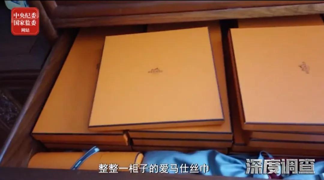 女正厅获刑：藏了一柜子爱马仕丝巾，最大快乐是对镜欣赏自己