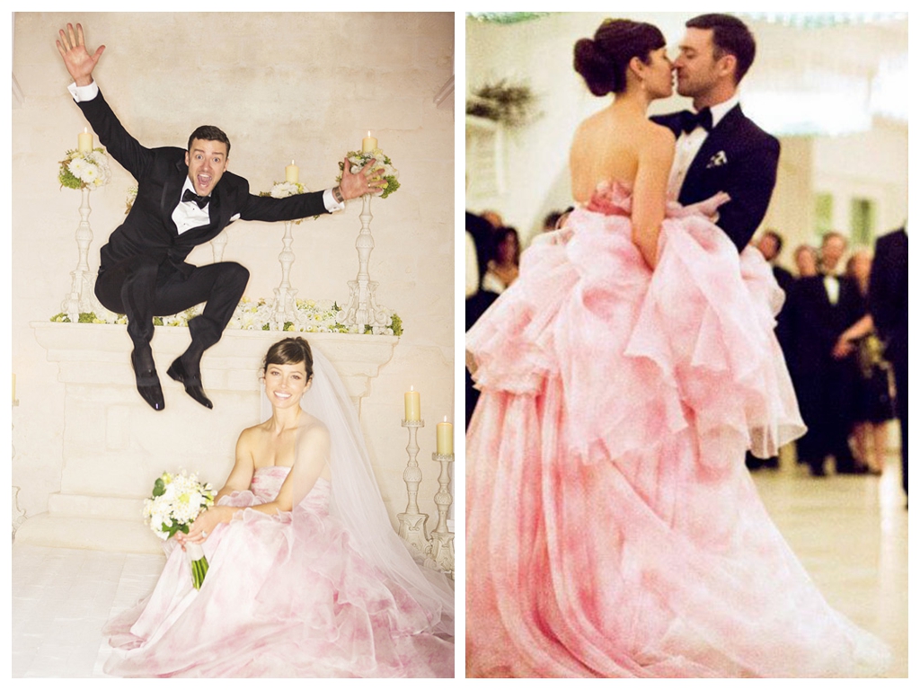 当红明星的婚纱到底有多美,女明星穿婚纱原来这么美