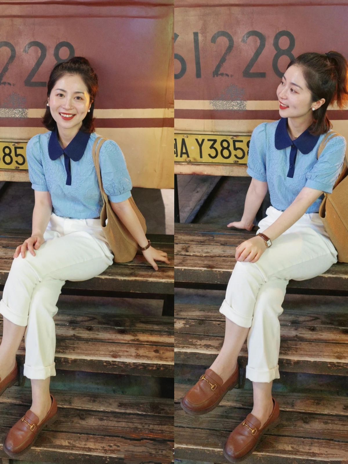 自己搭配的这套衣服特别显瘦减龄,今年流行的衣服休闲搭配30至40岁