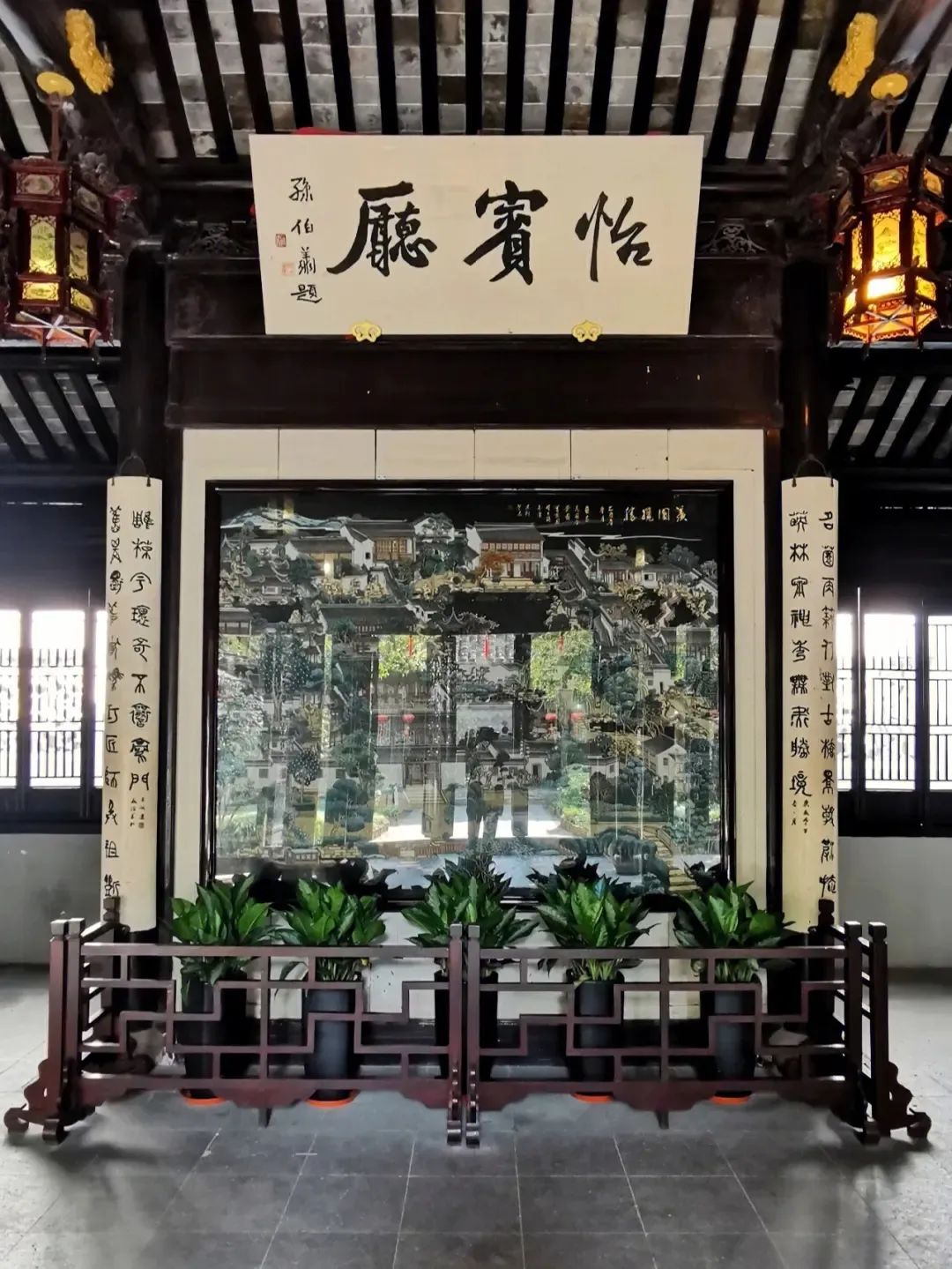 常熟银湖园林古典别墅,常熟四大私家园林