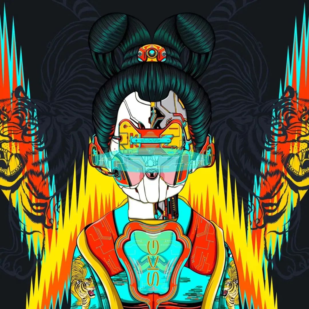 KzengJiang：连接传统与现代间的“东方浮世绘”「中国风艺术家」