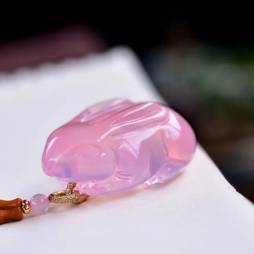 粉水晶王者,冰种粉晶和星光粉晶