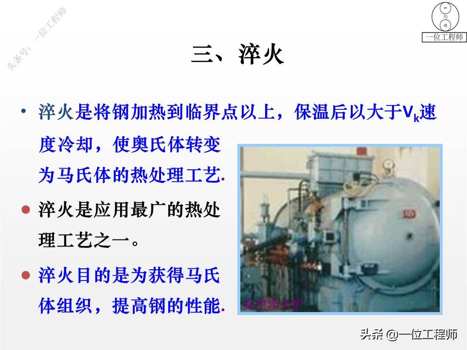 热处理的四把火的详解,热处理的四把火顺序