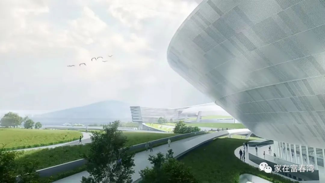 先睹为快！|春江三小、中沙文体综合馆设计、芯科半导体用地公示