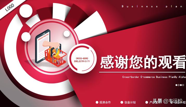 跨境电商项目商业计划书,跨境电商商业计划书目录