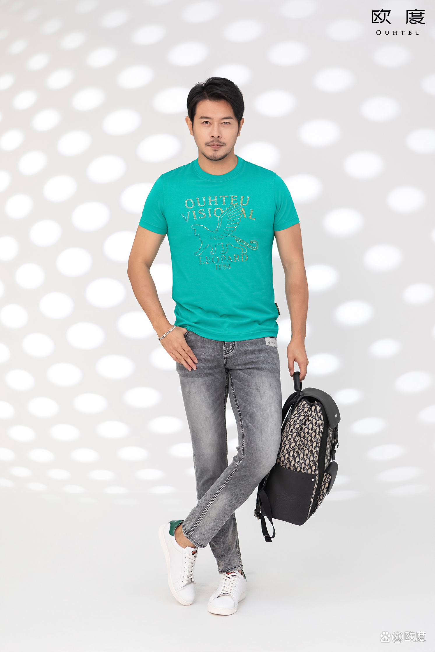 三伏天不怕热，欧度ICE凉感潮T接触瞬间清凉