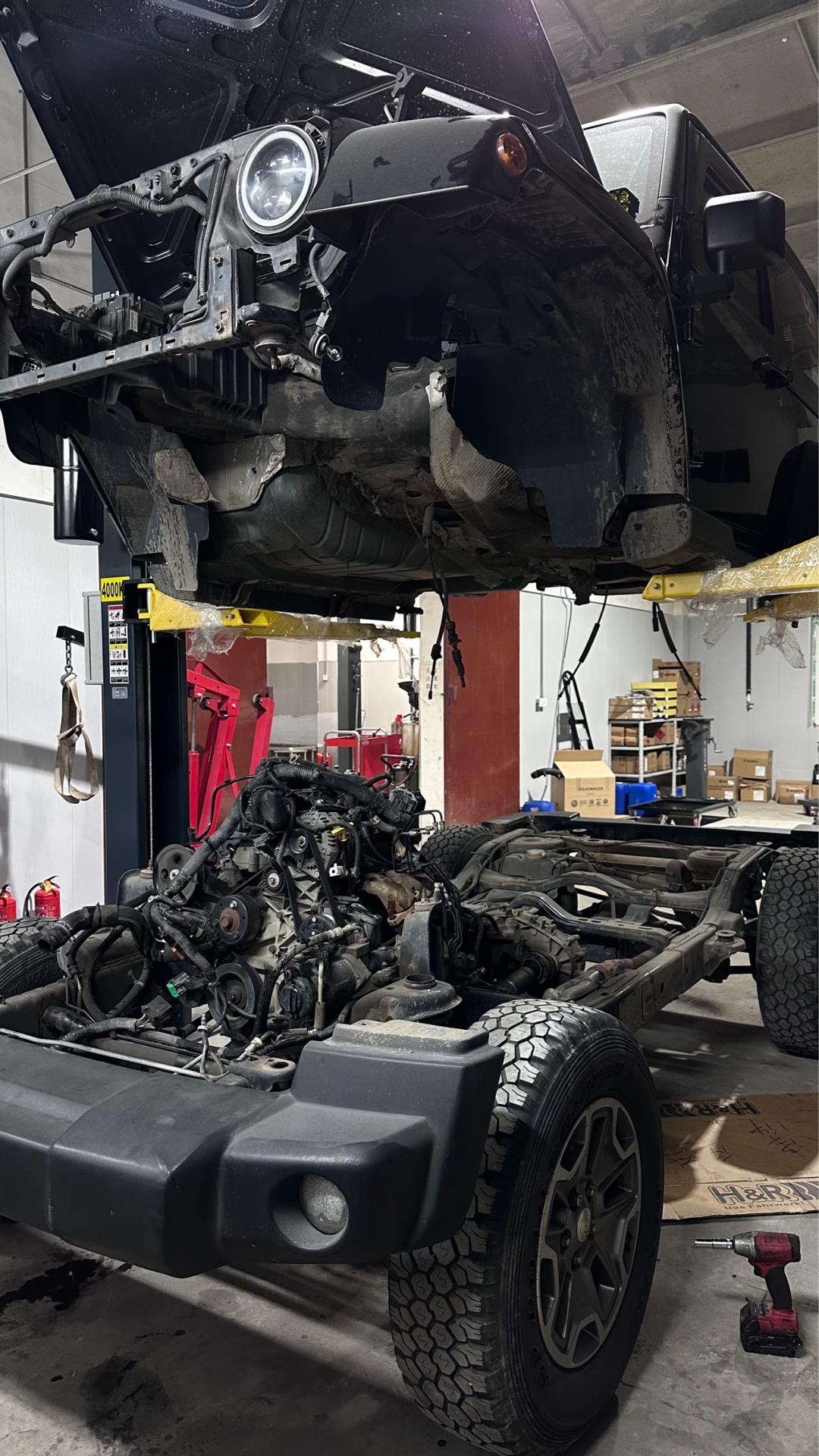 老款牧马人整备翻新 (经典牧马人翻新)