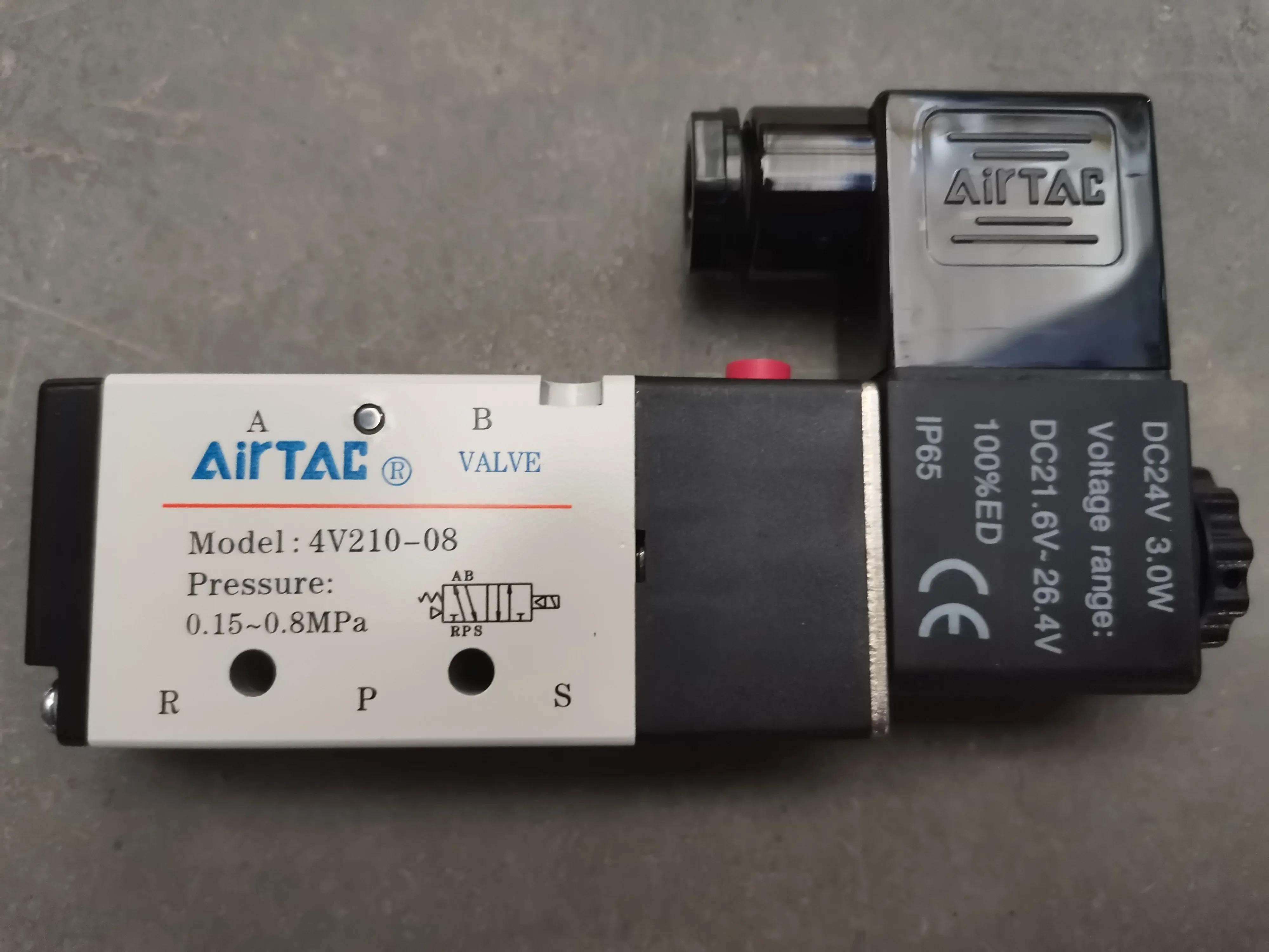 三位五通中封式电磁阀工作原理,三位五通电磁阀工作原理