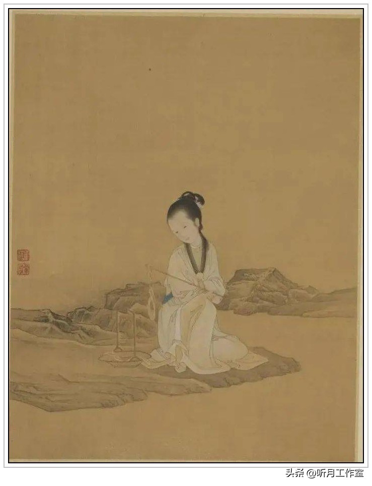 清代工笔绘画作品欣赏,当代工笔人物画名家作品欣赏