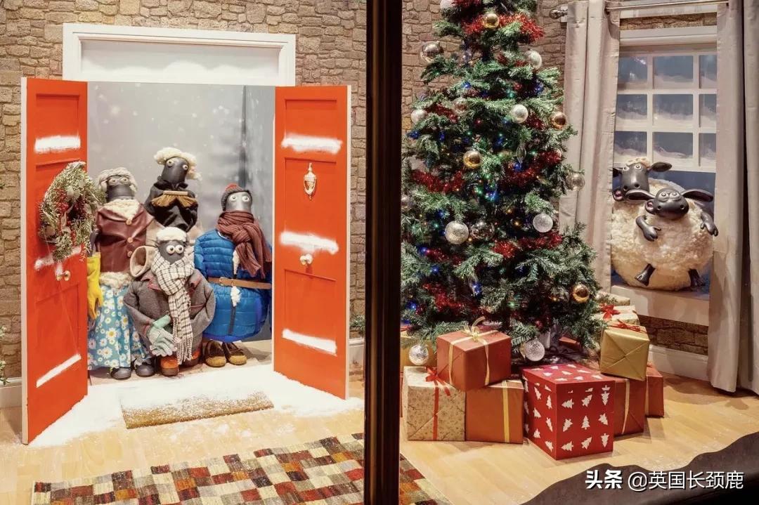 伦敦圣诞橱窗,2021年英国圣诞