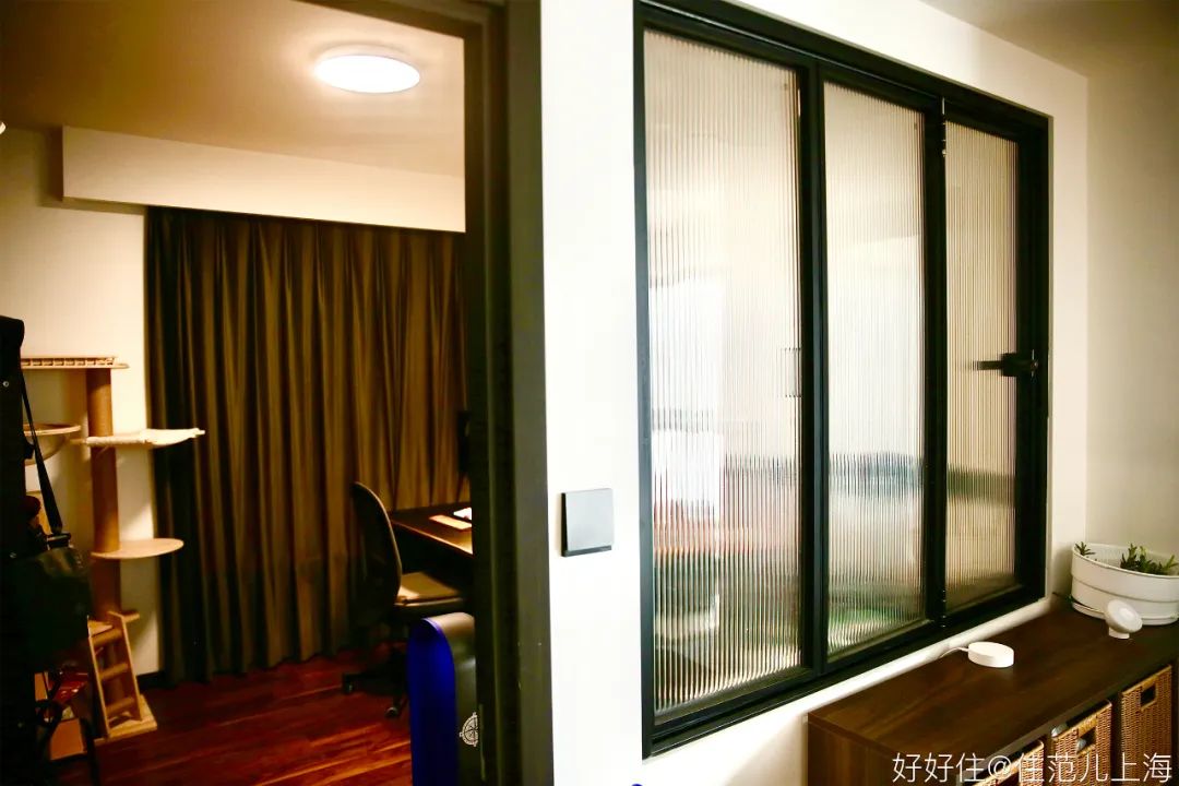 独居75㎡，大落地窗+电影院客厅，狠狠羡慕了