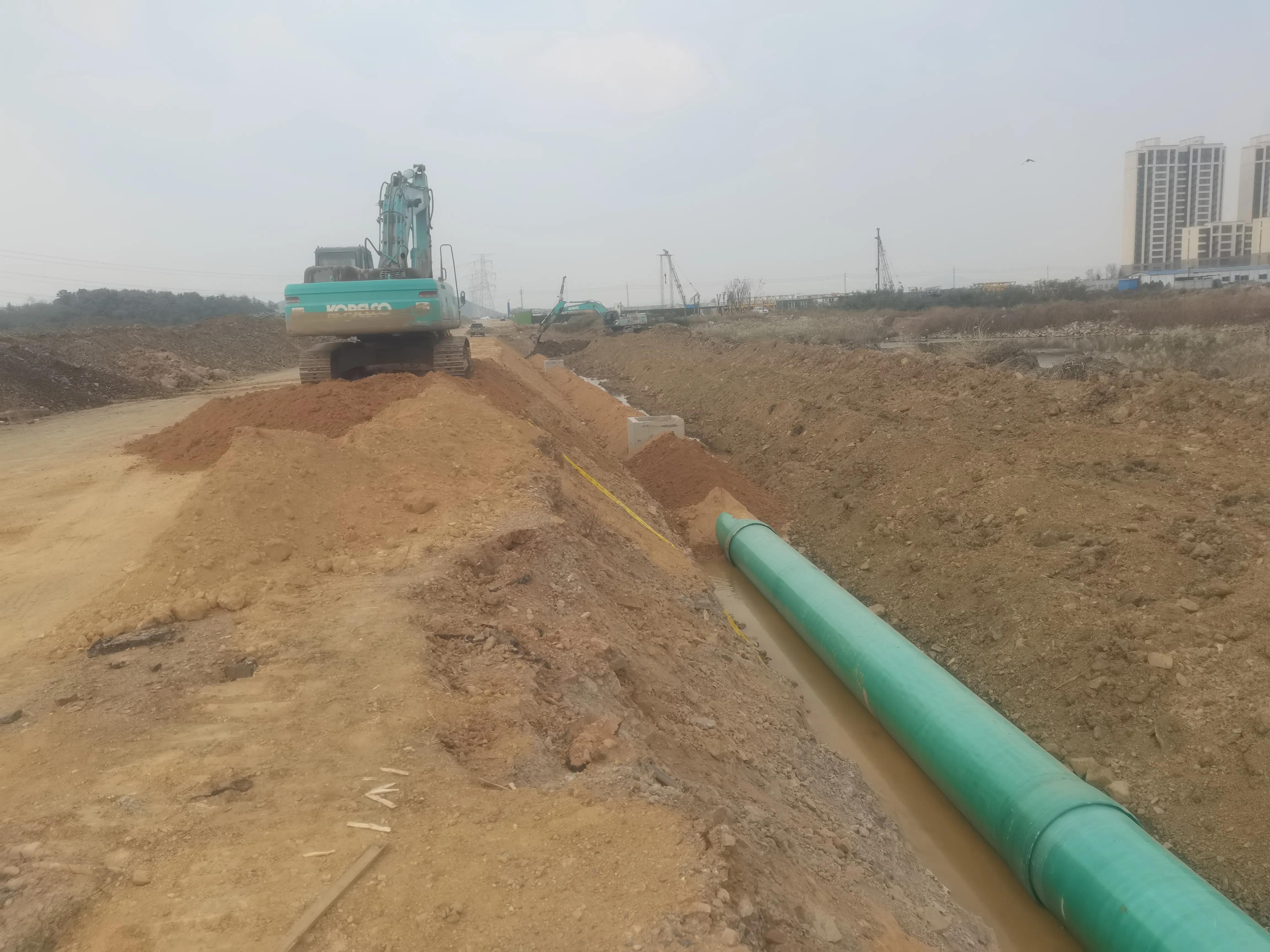 玻璃钢管道安装视频教程,玻璃钢污水管道施工全过程