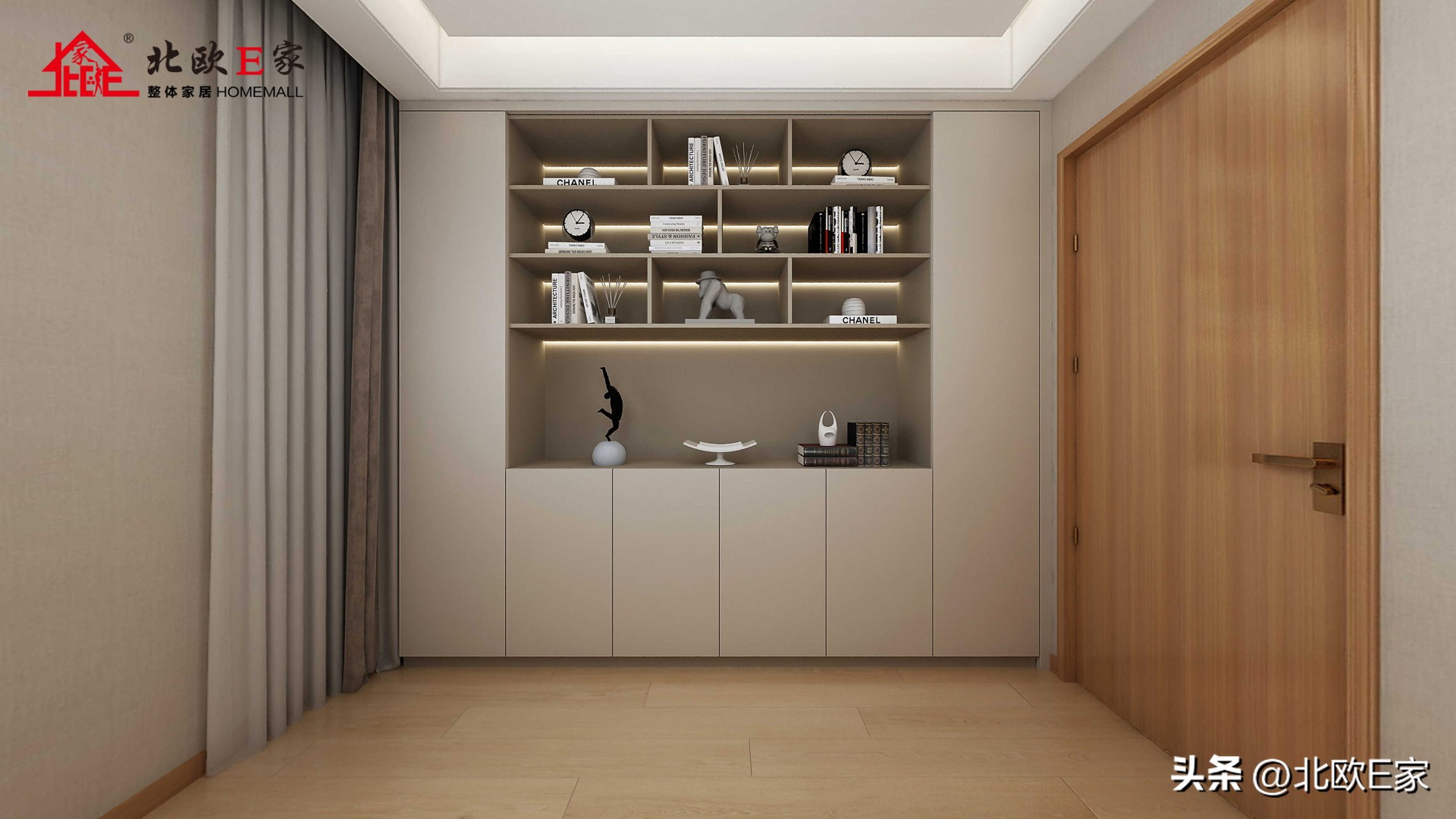 日系北欧风小居室,北欧风幸福小家