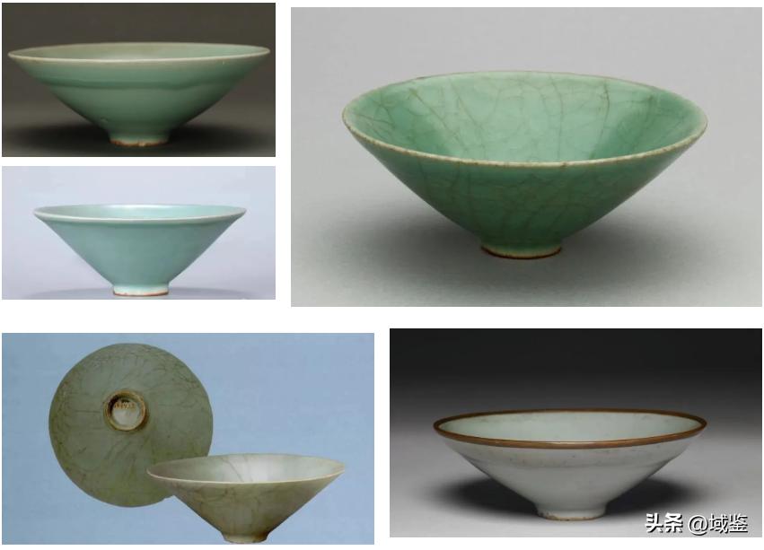 南宋龙泉窑梅子青釉图文,顶级龙泉窑青釉