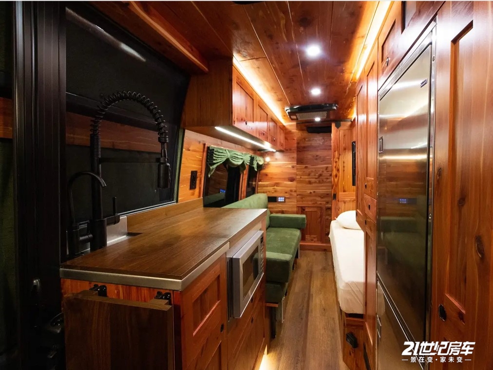 vanlife奔驰斯宾特露营车,奔驰斯宾特房车2020款四驱房车