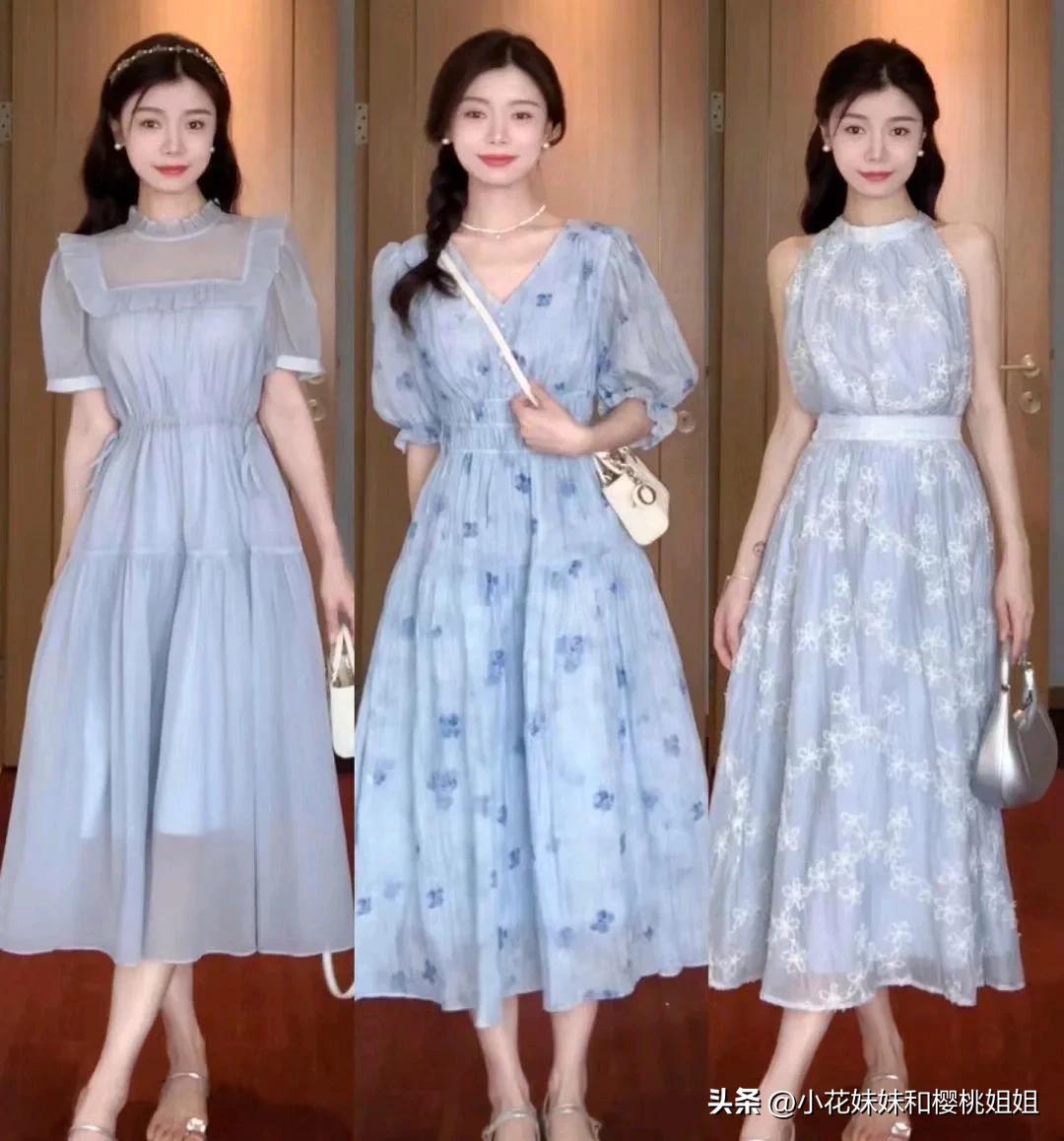 美到窒息的夏天衣服,浪漫的夏日穿衣