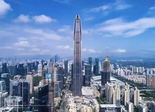 中国第二高大楼在哪里,平安金融中心大厦中国第几大高楼