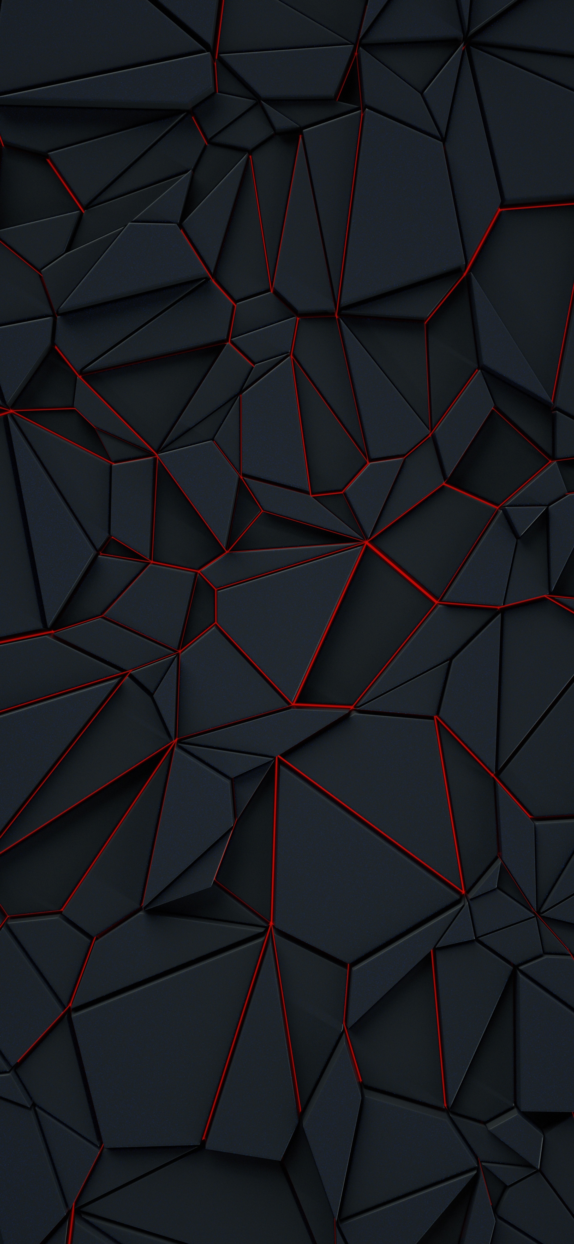 壁纸超清4k立体手机壁纸,曲面屏立体感超清黑色壁纸